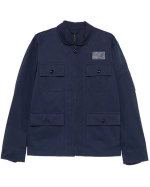 KENZO Surchemise Flying Boke - Blue