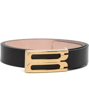 Victoria Beckham Frame ベルト - ブラック