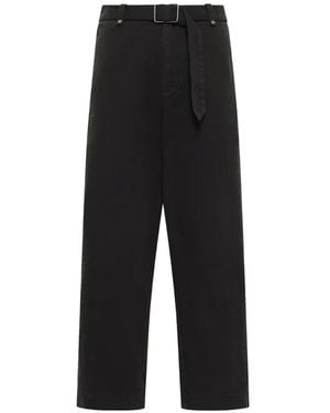 Entire studios Gully Straight-Leg Pants - Black