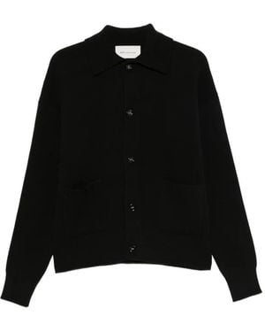 Ami Paris Jersey Con Cuello Vuelto - Negro