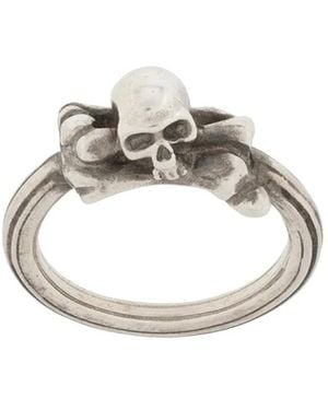 Werkstatt:münchen 'Symbol Skull' Ring - Mettallic