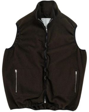 Camiel Fortgens Gilet Zippé En Polaire - Black