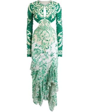 Etro Sequin-Embellished Dress - Green