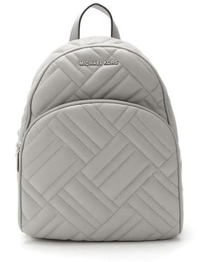 MICHAEL Michael Kors Abbey Medium Backpack - Grey
