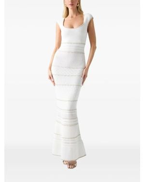 Guess Marciano Sweater Maxi Dress - White
