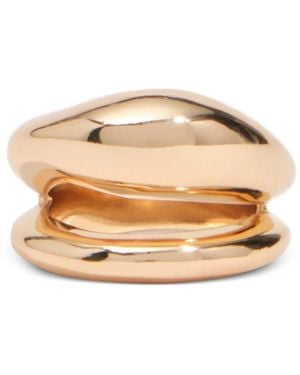 Bimba Y Lola Two-Band Irregular-Tone Ring - Natural
