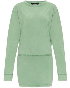 DSquared² Long-Sleeve Mini Dress - Green