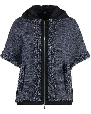 Moorer Giacca Con Cappuccio - Blu