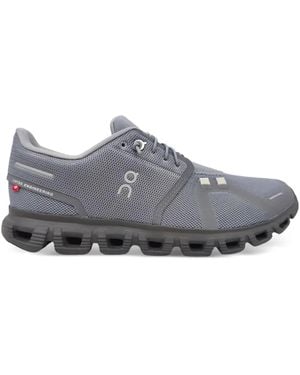 On Shoes Logo-Detail Sneakers - Grey