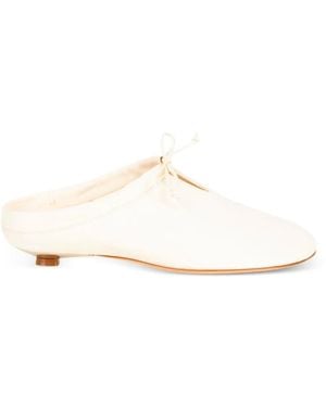 Agl Attilio Giusti Leombruni Abe Easy Leather Mules - White