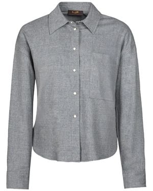 Moorer Mindy Hemd - Grau