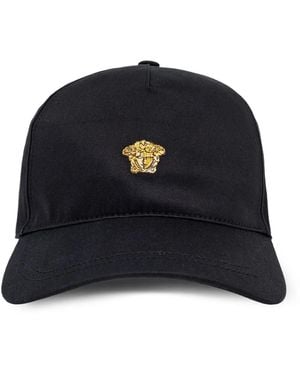 Versace Gorra con bordado Medusa - Azul