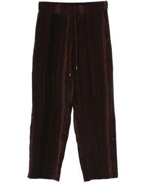 Costumein Elastic-Waistband Trousers - Black