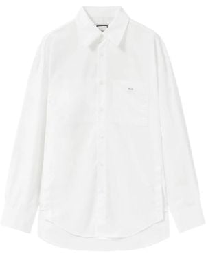 WOOYOUNGMI Pocket Logo Shirt - White