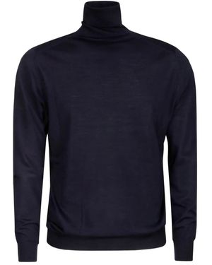 Alpha Industries Pullover mit Rollkragen - Blau