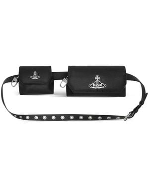 Vivienne Westwood Multi Pouch Gürteltasche - Schwarz