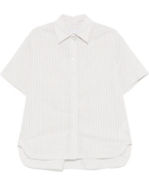 Manuel Ritz Camicia A Righe - Bianco