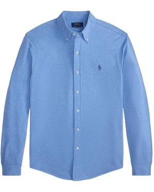 Polo Ralph Lauren Overhemd Met Lange Mouwen - Blauw