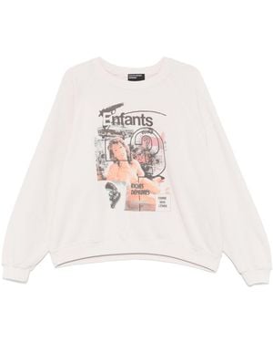 Enfants Riches Deprimes Thrilling Ragian Sweatshirt - White