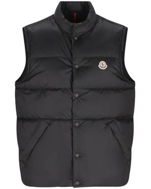 Moncler Chaleco Tuquerouye Acolchado - Negro