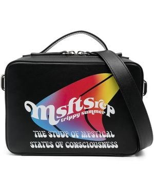 Msftsrep Handtasche Mit Logo-Print - Schwarz