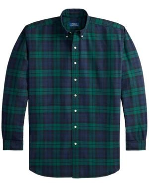Polo Ralph Lauren Plaid Oxford Shirt - Green