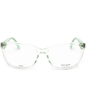 Kate Spade Celestine Cat-Eye Glasses - White