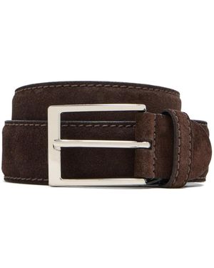 Neil Barrett Gürtel Mit Eckiger Schnalle - Schwarz