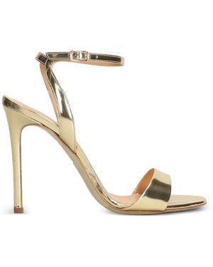 The Seller Metallic Ankle-Strap Sandals