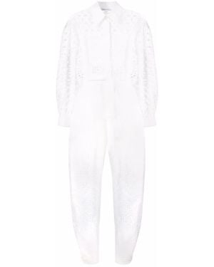 Alberta Ferretti Body Con Cinturón - Blanco