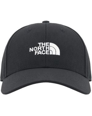 The North Face Baseballkappe Mit Logo-Stickerei - Schwarz