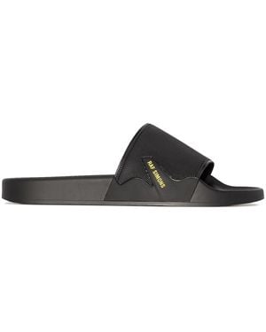 Raf Simons Claquettes Astra - Noir