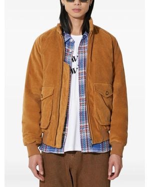 Baracuta Giacca G9 Cord Af Pocket Harrington - Marrone
