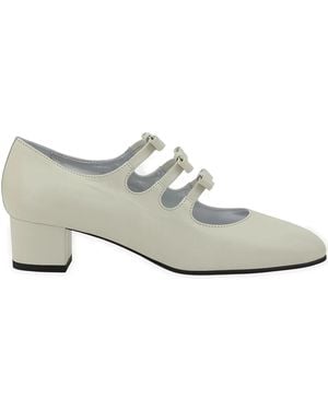 CAREL PARIS 40Mm Kinette Court Shoes - White