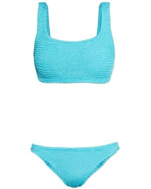 Paramidonna Textured Bikini - Blue