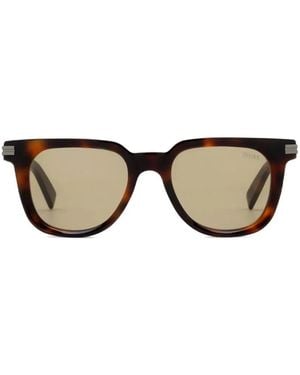 ZEGNA Square-Frame Sunglasses - Natural