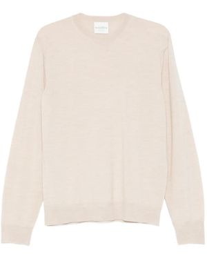 Ballantyne Wool Sweater - White