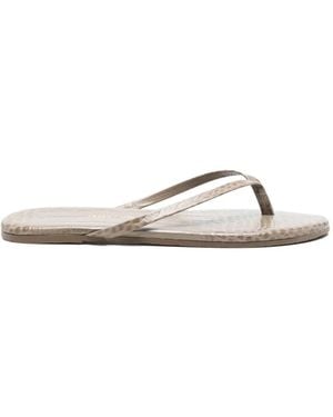 TKEES X Apropos Lily Flat Sandals - White