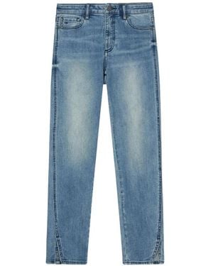 ARMANI EXCHANGE Super-Skinny Side-Slit Jeans - Blue