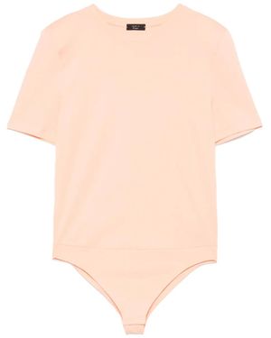 Marc Cain Body con hombreras - Neutro