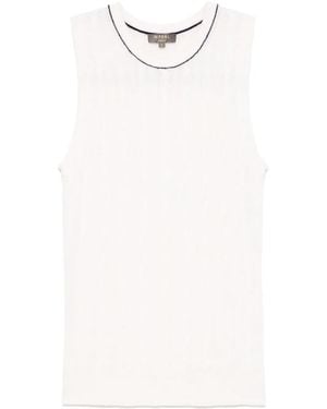 N.Peal Cashmere Ophelia Tank Top - White