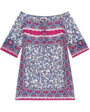Designer Blue Paisley Dresses for Women - Up to 71% off | Lyst