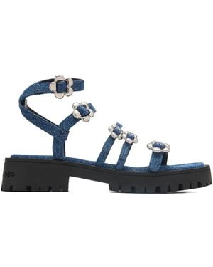 Marc Jacobs The Daisy Denim Sandals - ブルー
