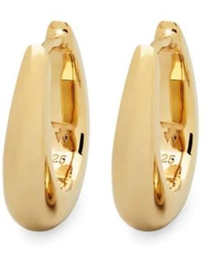 Tom Wood Liz Hoop Earrings - Metallic