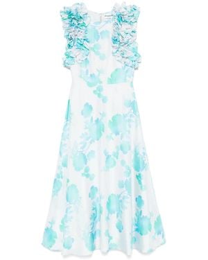 Essentiel Antwerp Hancun Midi Dress - Blue
