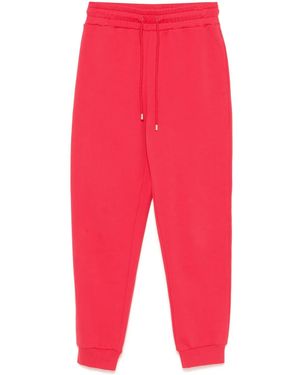 Pinko Logo-Print Track Pants - Red