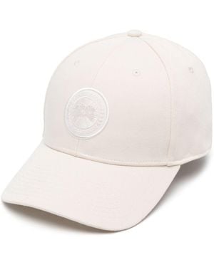 Canada Goose Logo-Embroidered Twill Baseball Cap - Natural