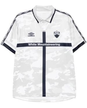 White Mountaineering X Umbro Uniform Polo Shirt - White
