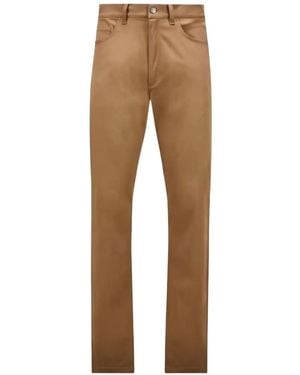 Moncler Cotton Trousers - Natural