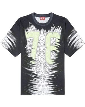 ★ドイツ発*DIESEL*78 BANDANA 長袖Tシャツ/WHITE★ DIESEL Bandana 78 T-Shirt in White for Men | Lyst